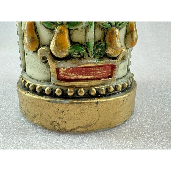 Vintage 1979 Lenox Partridge In A Pear Tree Candle From the12 Days Of Christmas - Picture 5 of 6